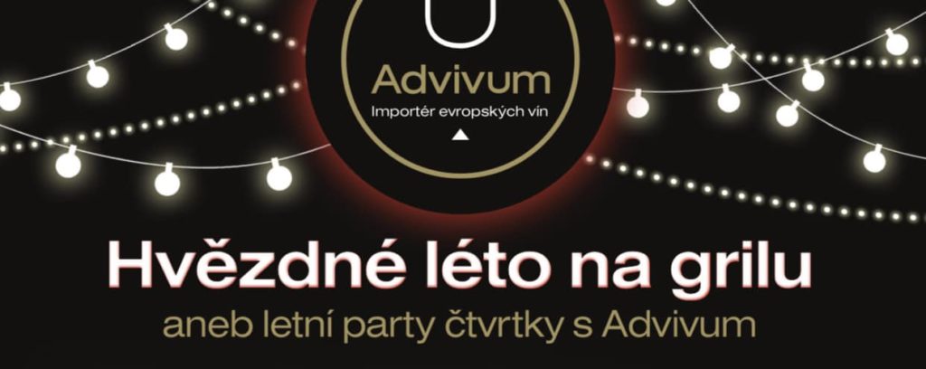 Slovanský dům: Hvězdné léto na grilu aneb letní party čtvrtky s Advivum Wine Bar & Glass Shop 